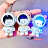 Cartoon Spacecat Glowing Keychain Light