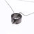 Steel Ring with Necklace Chain