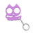 Multifunctional Justice Cute Smiling Cat Keychain